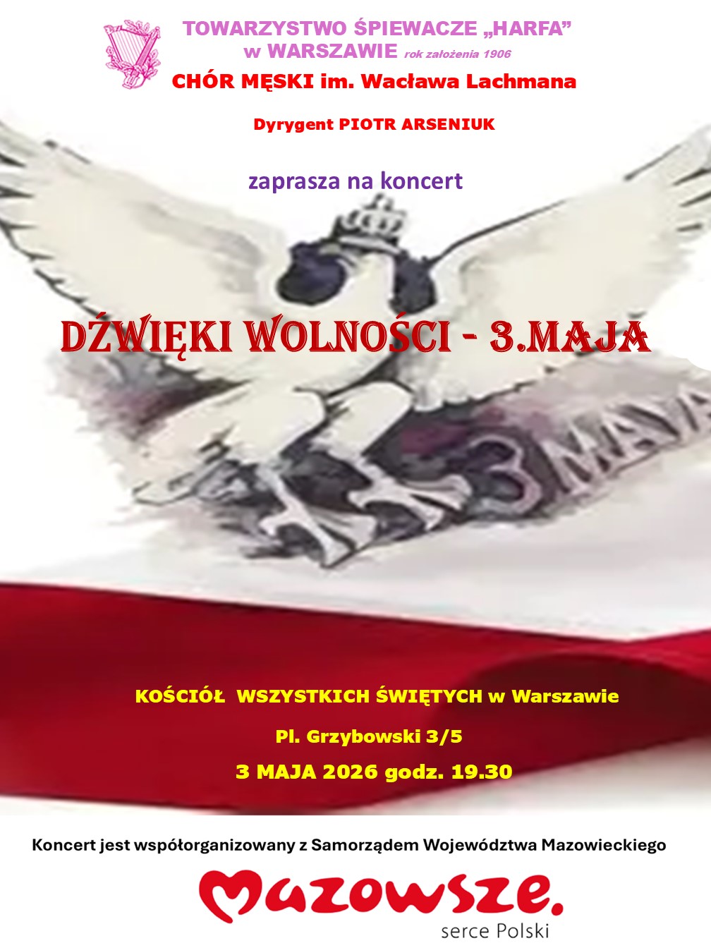 „ DŹWIĘKI WOLNOŚCI – 3 MAJA”